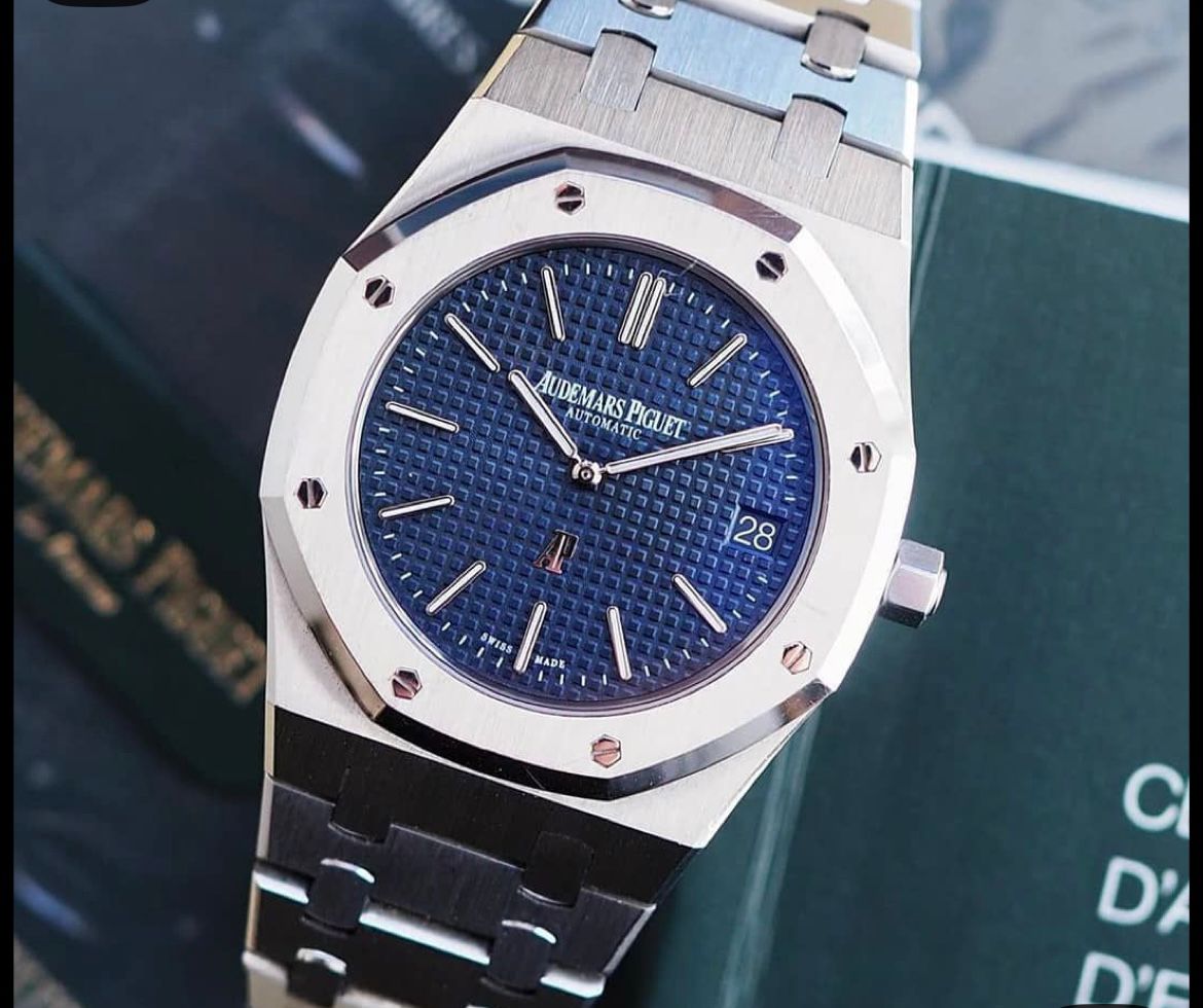 Audemars Piguet ROYAL OAK SELFWINDING "50TH ANNIVERSARY" blue  Ref. 15510ST.OO.1320ST.03 (Copie)
